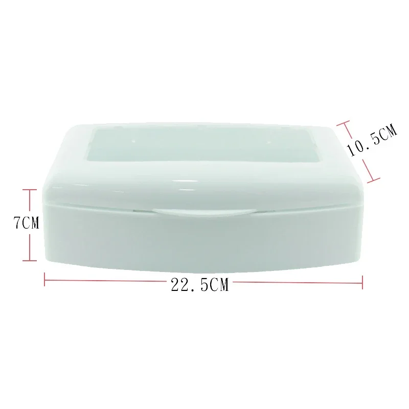 Plastic Sterilization Tray for Tweezers Eyelash Extensions Nail Art Manicure Equipment Storage Organizer Tool Box