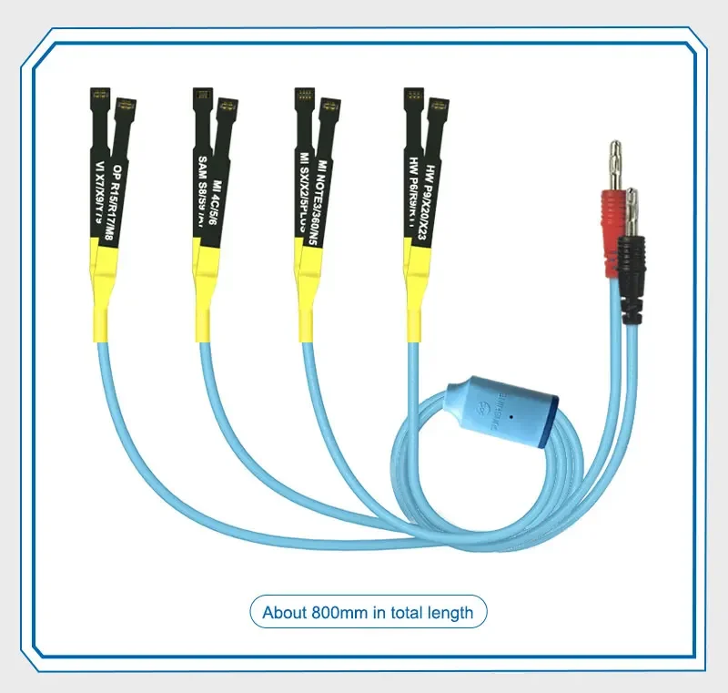 SUNSHINE SS-905F kabel uji Boot Samsung, kabel daya pintar garis Boot dasar ponsel Android untuk Huawei Xiaomi Vivo Oppo Samsung