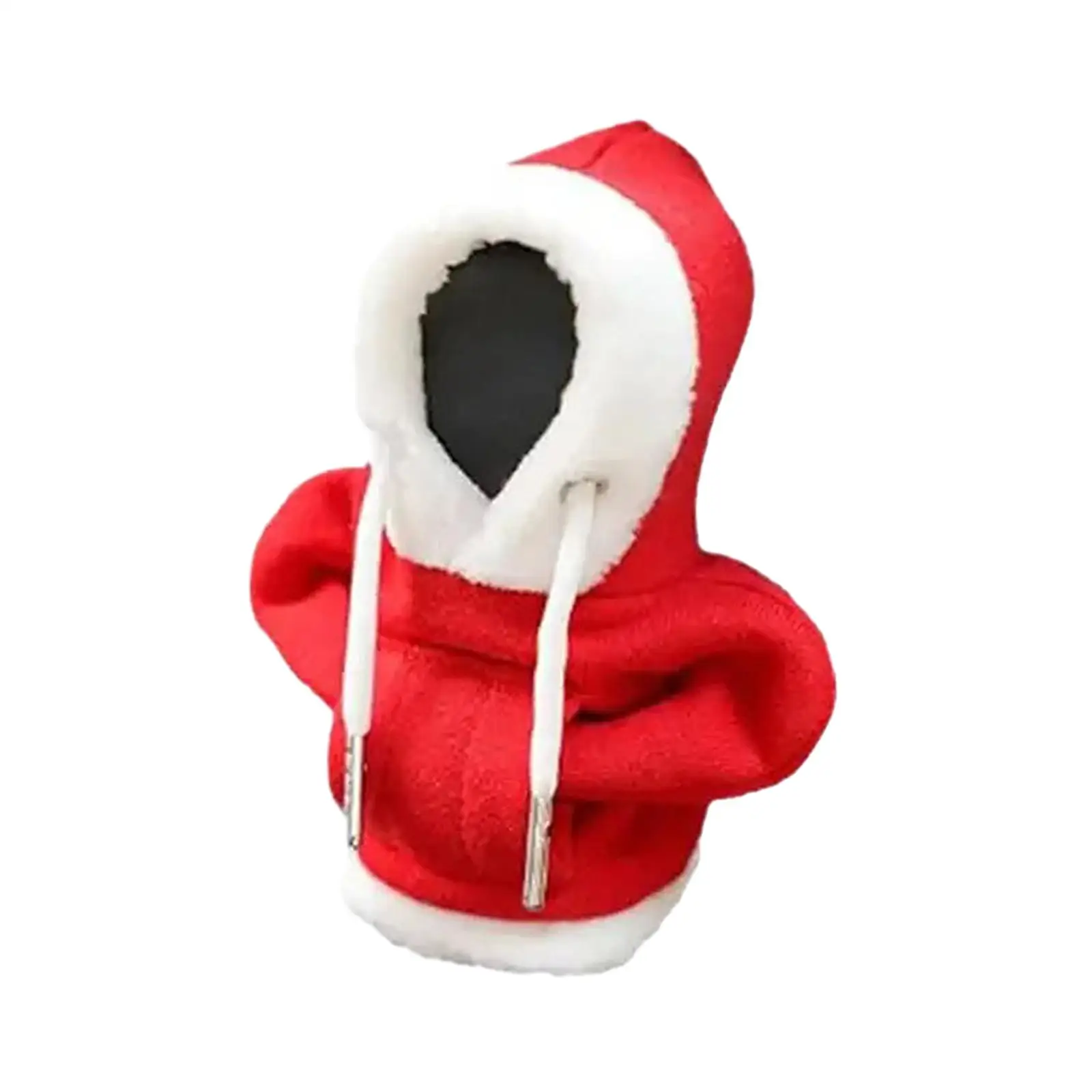 Universal Mini Hoodie Shifter Knob Cover for Car Gear Stick Protector Christmas Holiday Festival Decor