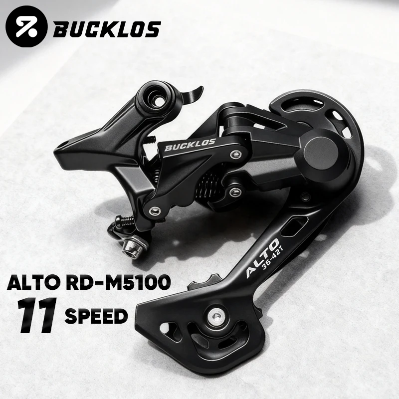 BUCKLOS 11 Speed Bicycle Rear Derailleur Direct Mount 11S MTB Rear Derailleur Off-Road Mountain Bike Rear Gear ALTO RD-M5100