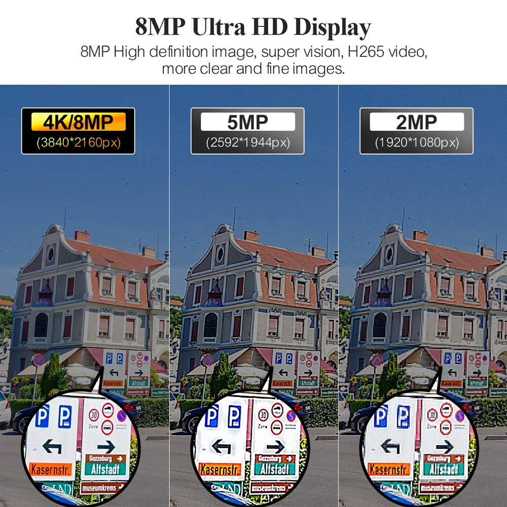 Picture 4: Techage 8MP 5MP 4MP 4K POE IP Camera HD Outdoor Waterproof Security Camera Color Night Vision Face Recognition for Surveillance
