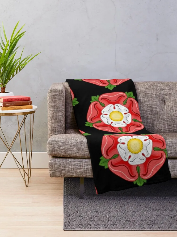 Tudor Rose Throw Blanket Hair Cute For Decorative Sofa Blankets