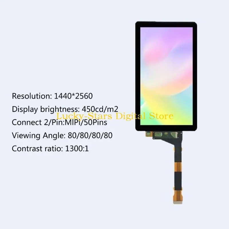 

T3EE 5.5INCH 2K Дисплей Экран с интерфейсами MIPI и 70% цветовым гаммом