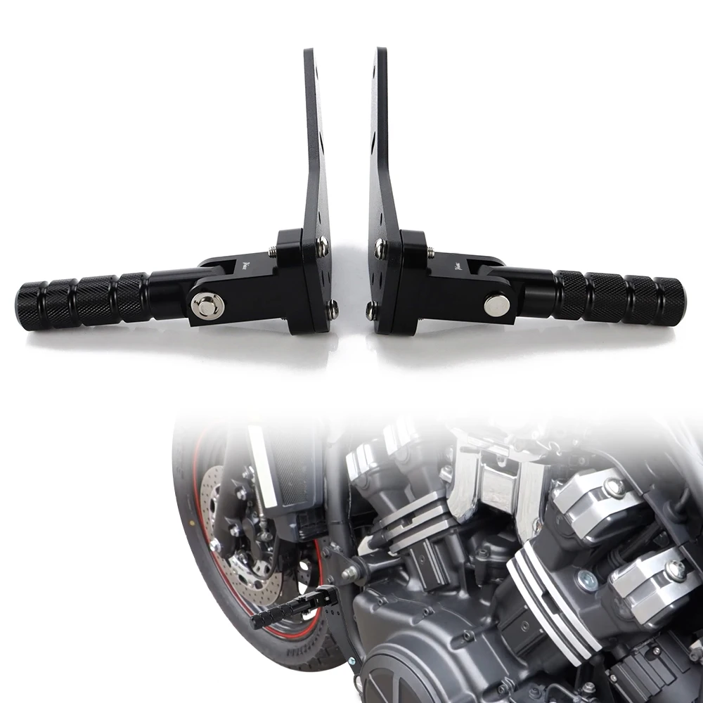 

Motorcycle Rider Foot Peg Footrest Kit Fit For Yamaha V-Max 1200 1985-2003 2004 2005 2006 2007 Adjustable Highway Peg Mounts