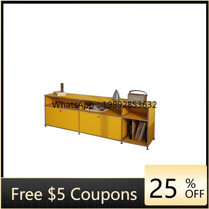 خزانة تلفزيون YFY مخصصة من الفولاذ المقاوم للصدأ خزانة وحدات لتناول الطعام في المنزل