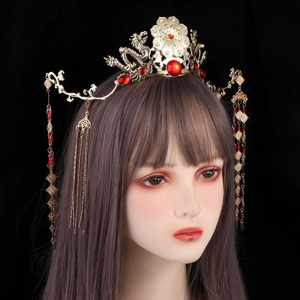 

Flower Costume Props Chinese Style For Children Hair Disk Women Hair Fork Tassel Hairpins Hair Accessories Hanfu Hair Sticks
