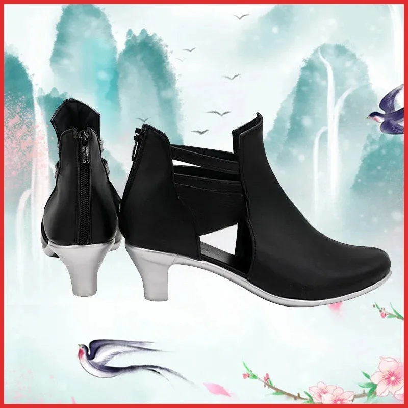 Game 14, Level 70 - Astrologer Cosplay Shoes and Boots, suitable for Halloween and Christmas parties