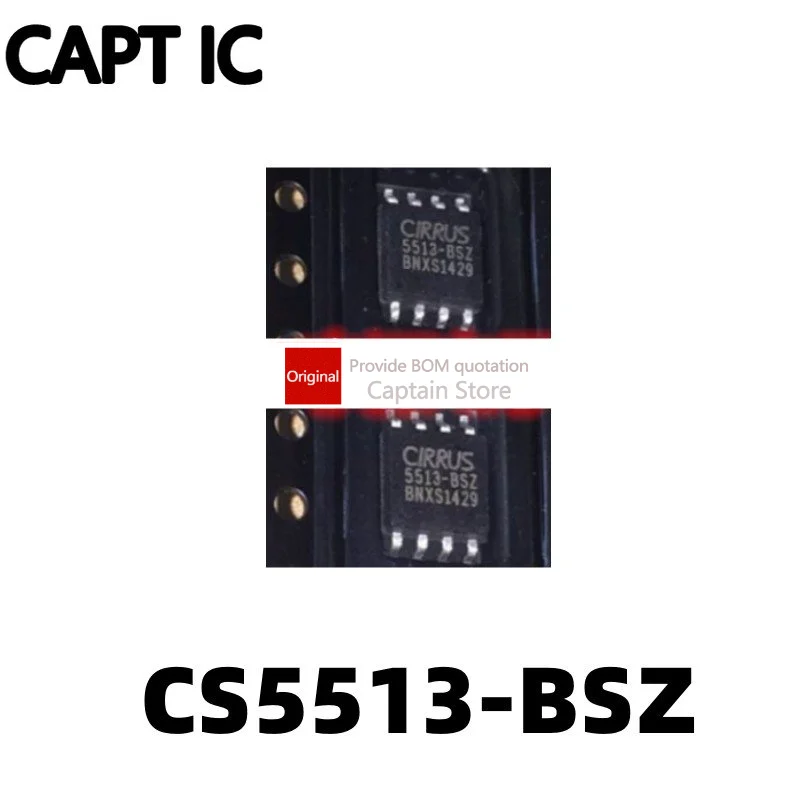 

5PCS LCS5513-BSZ CS5513-BS 5513-BS CS5513 Analog to Digital Converter Chip SOP-8