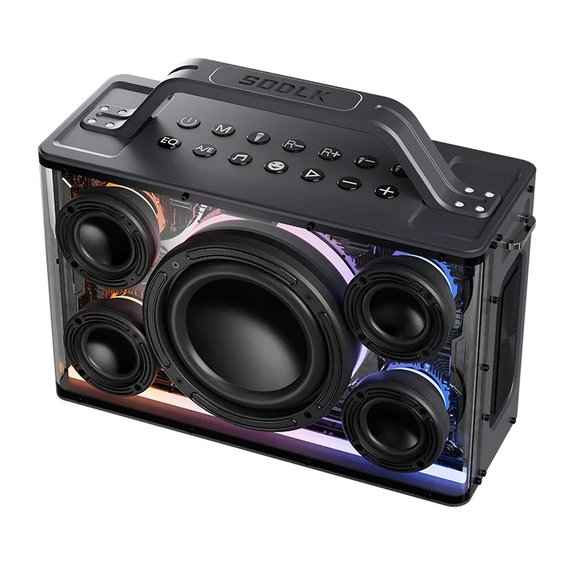 SODLK S1132 Metal DJ Party 250W Outdoor karaoke Portable Professional Wireless Speaker