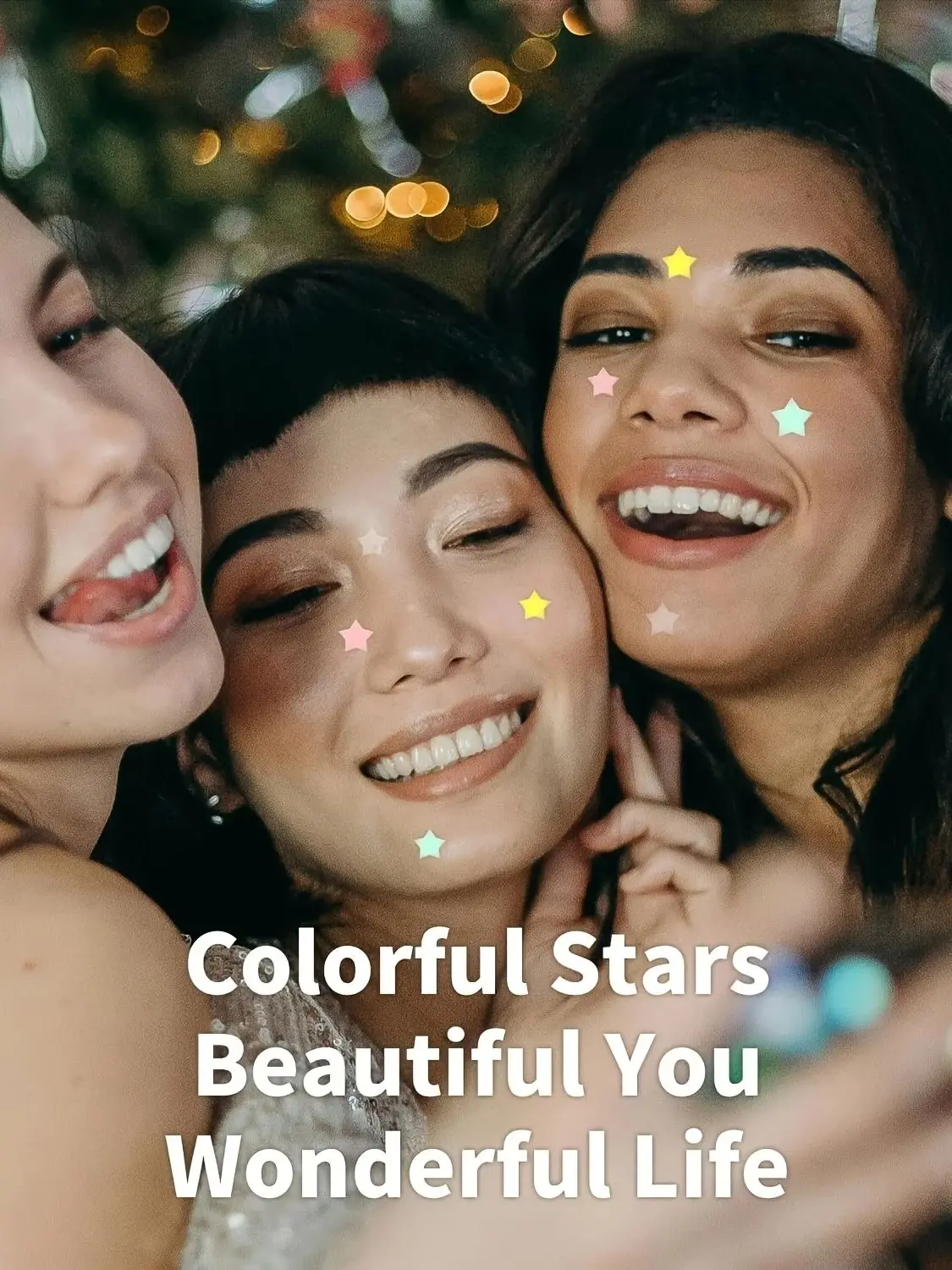 432 قطعة من رقع حب الشباب ذات 6 ألوان على شكل نجمة |   لطيف ومقاوم للماء وجميع الجلد