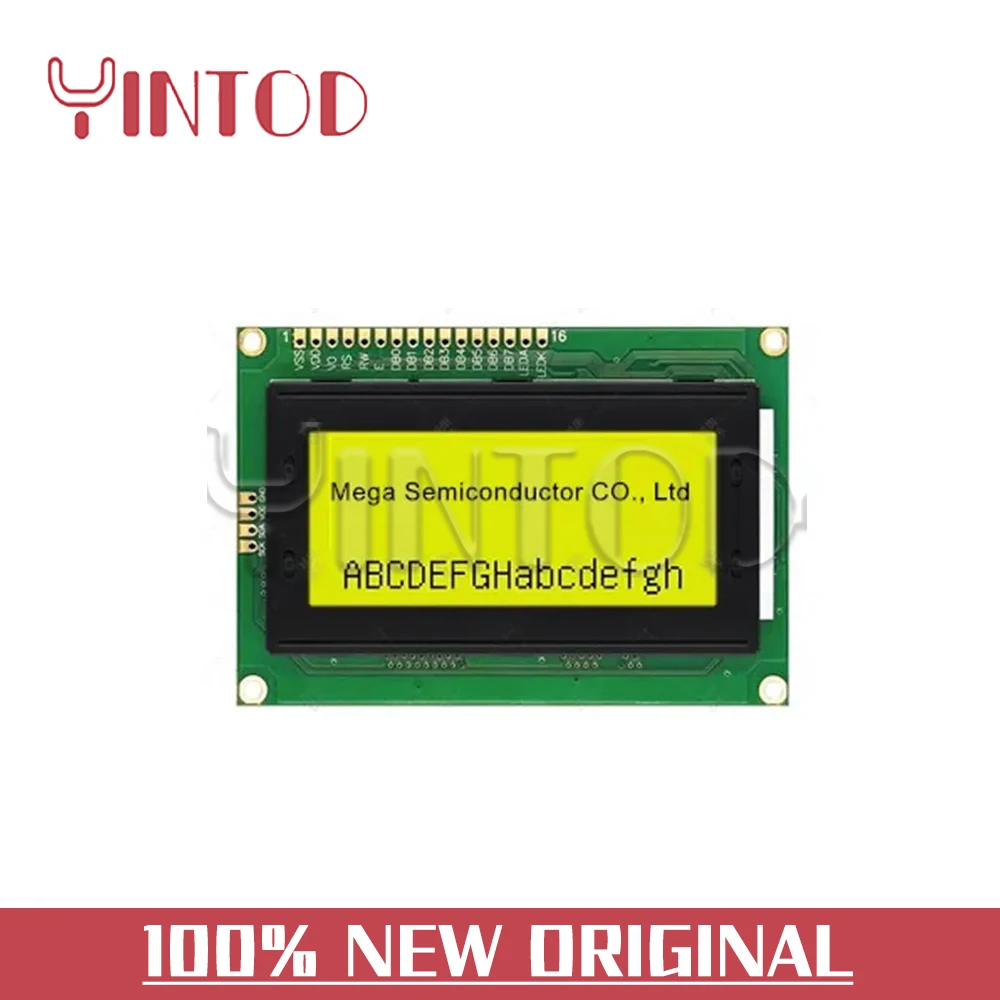 1604A LCD DC 5V Blue Blacklight 16*4 16x4 Character LCD1604 Digital LCD 1604 Screen Display Module Board for Arduino