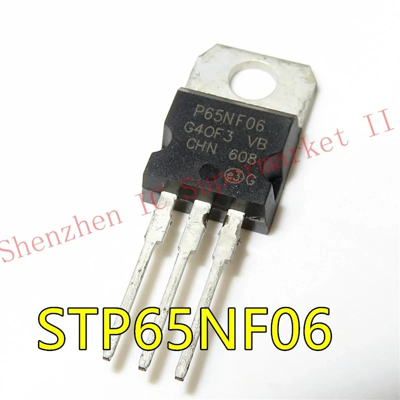 1pcs 65NF06 STP65NF06 P65NF06 TO-220 original authentic
