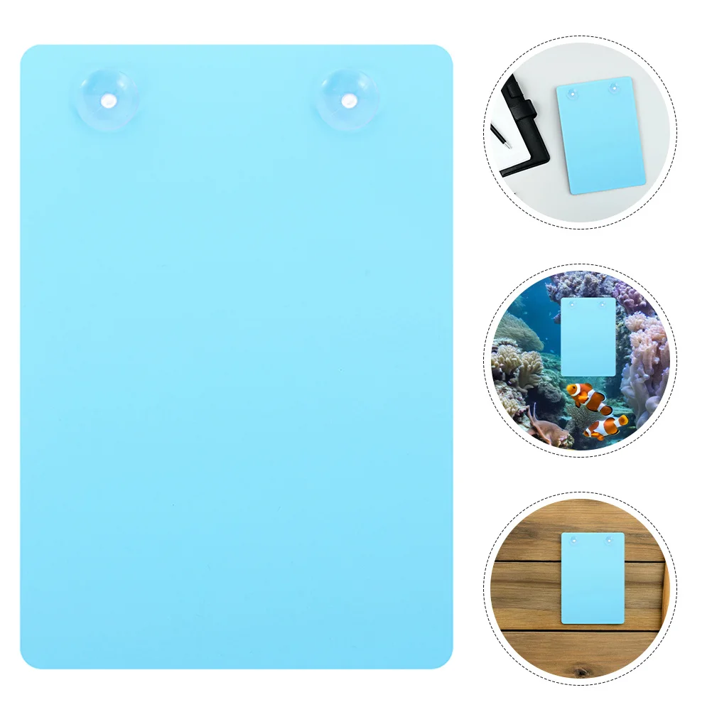 

3pcs Fish Breeding Plate With Suction Cups Aquarium Spawning Plate For Egg Incubation Durable Plastic Safe Water Quality Ideal