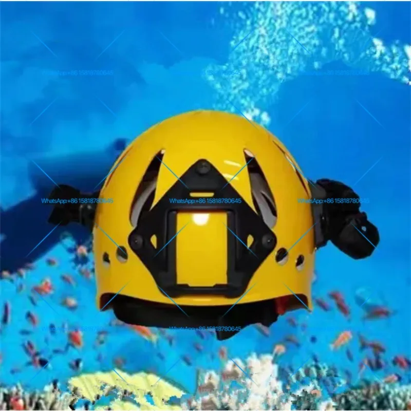 Hard Hat Climbing Head Protection ANSI Classification Type 1 Class E Orange No Graphics ABS Diving Safety Helmet