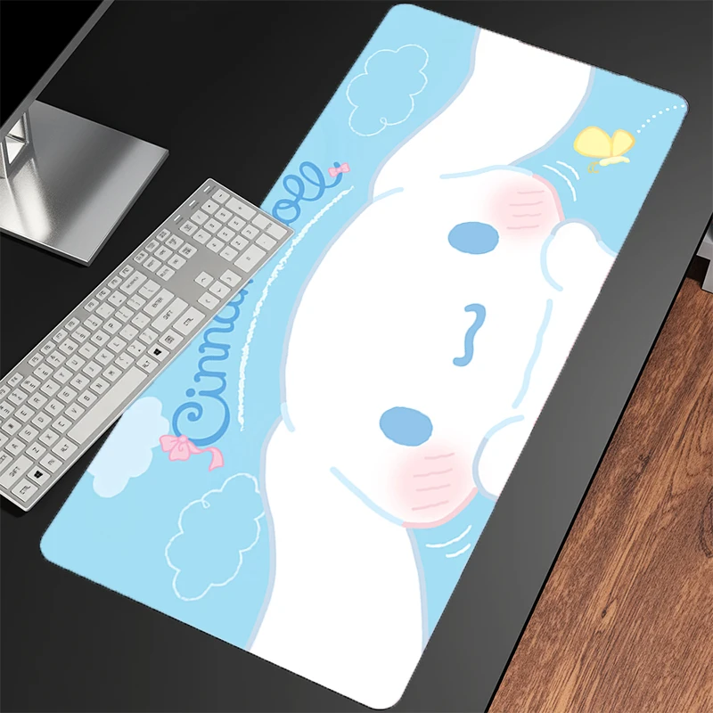 لوحة الماوس سينامورول Kawaii XXL ملحقات الألعاب ألعاب الكمبيوتر الفومبريلا حصيرة مكتبية للكمبيوتر المحمول Varmilo لوحة المفاتيح لوحة الماوس #4