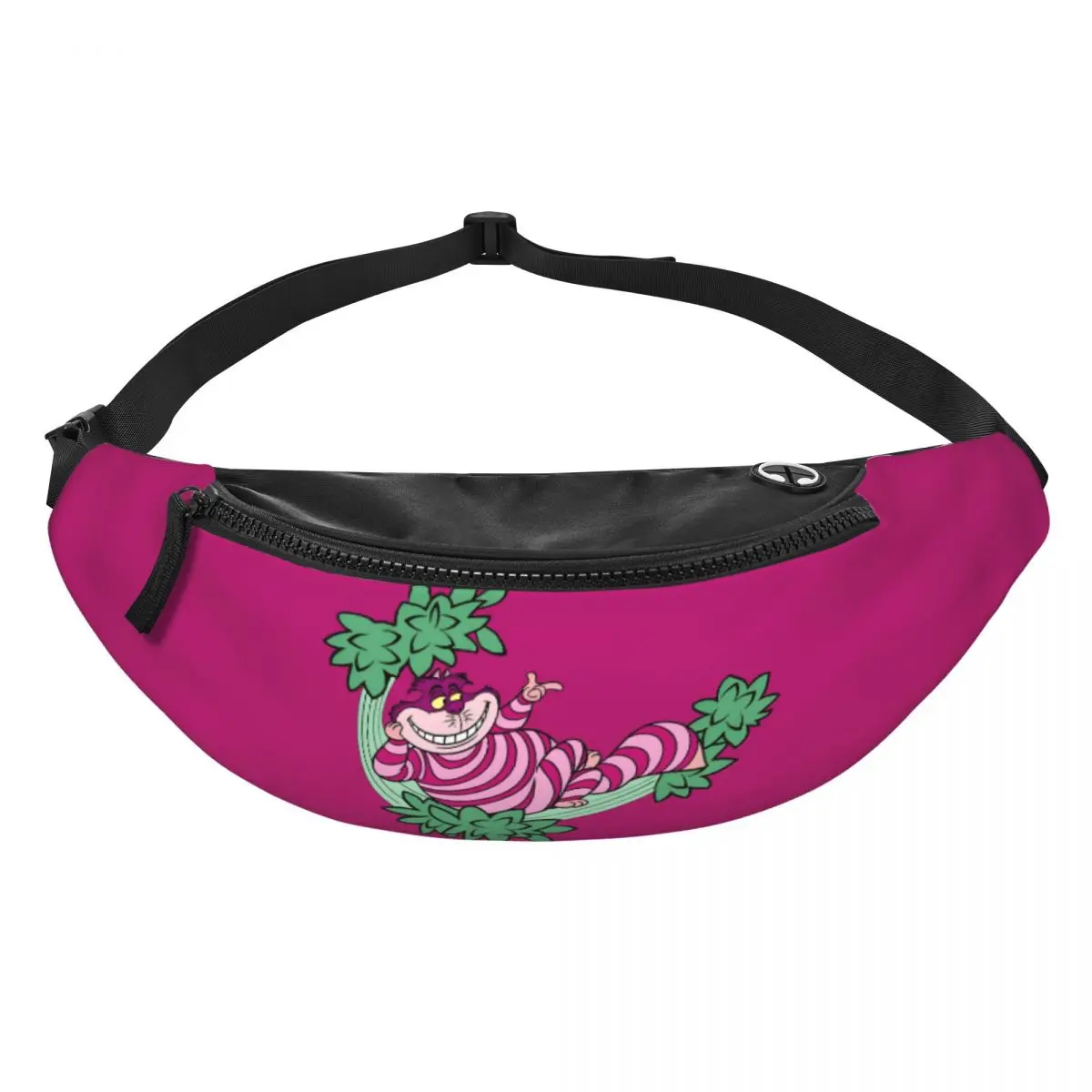 

Custom C-Cheshire Anime Cat Fanny Pack Women Men Crossbody Waist Bag for Running Phone Money Pouch