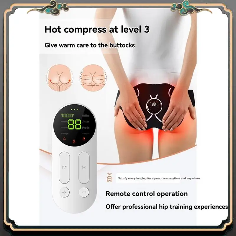 

Premium Hip Muscle Stimulator Electric Hip Trainer Muscle Lifting Massage EMS Exercise Belt Buttock Exercise Belt