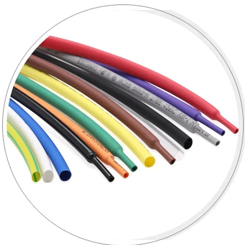 1 Meter Dia 1 2 3 4 5 6 7 8 9 10 12 14 16 20 25 30 40 50 mm Heat Shrink Tube 2:1 Polyolefin Thermal Cable Sleeve Insulated