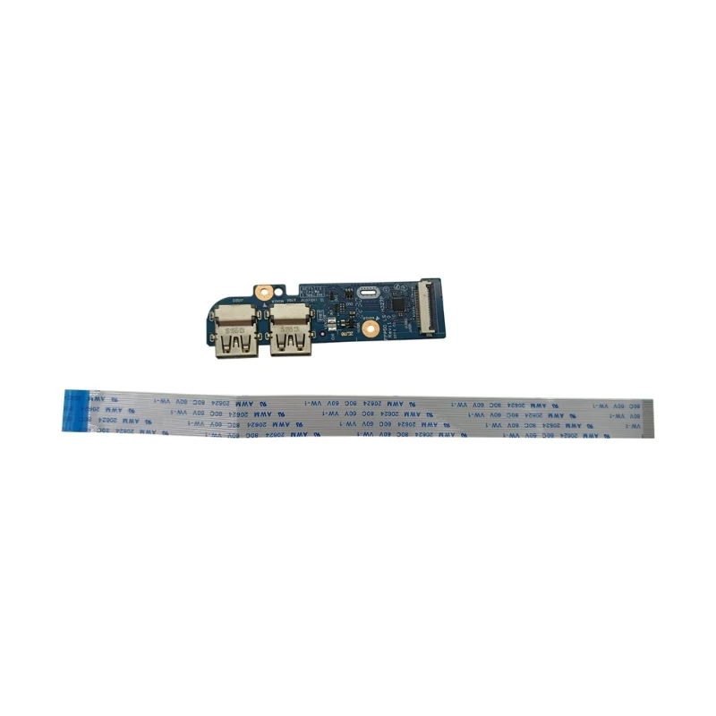 Laptop Power Board with Cable for HP 15S-DU 15S-DY 15-DW TPN-C139 USB Board LS-H327P 435OX632L01