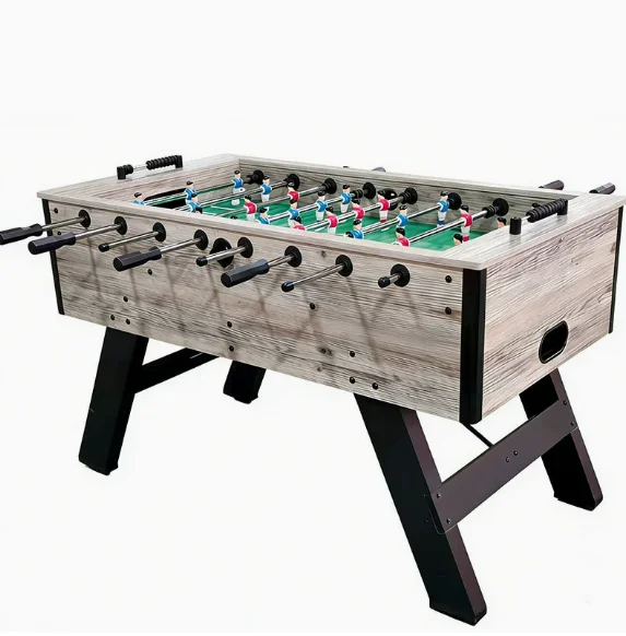 

Indoor soccer machine 1.4m large adult table soccer table with wood grain color Soccer Table soccer table