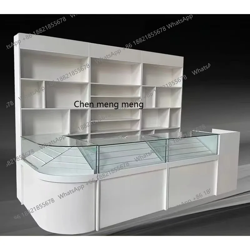 X  Display checkout page integrated convenience store, cabinet corner, cabinet combination, the whole set