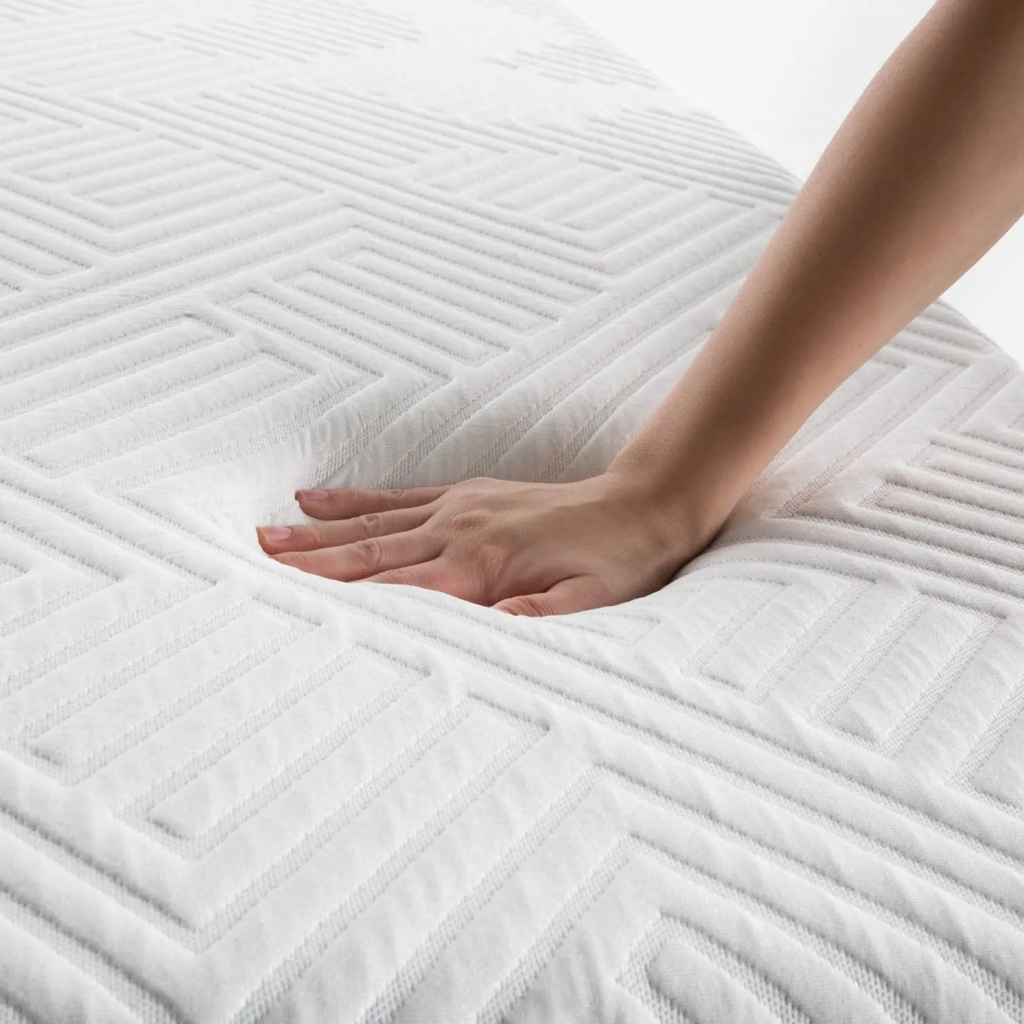Sleep Well Queen Full king Size Bed Mattress Protectors Cooling Hybrid Latex Gel Memory Foam Mattresses