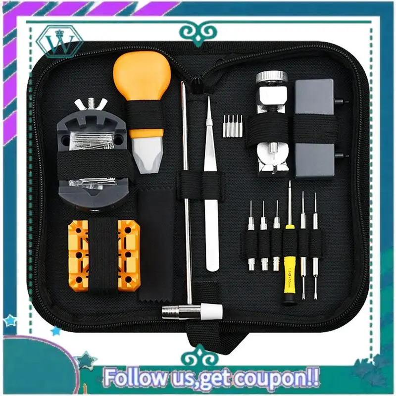 A09P Watch Repair Tool Kit Watch Repair Tool Watch Strap Remover Adjust Watch Battery