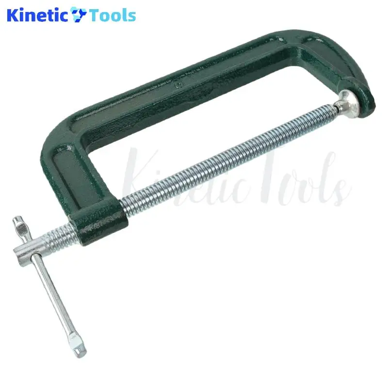 G-type klem Houtbewerkingsklem Armatuur Ijzeren klem Houtbewerkingsgereedschap Accessoire Groen Geschikt voor houtbewerkingsconstructie