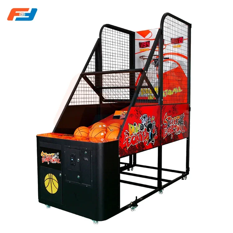 FUN PAR indoor  coin operated basketball shooting arcade game machine  basketball game machine