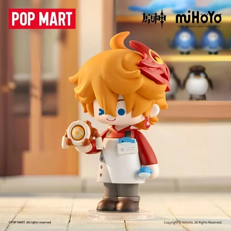 Original POP MART × Genshin Impact Dress-Up Fantasy-Themen-Chibi-Figur Blind Box Ornamente Überraschungs-Trendgeschenke Sammlerstücke Spielzeug