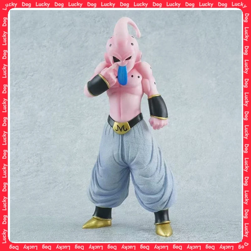 

19cm Anime Dragon Ball Majin Buu Funny Face Pvc Action Figure Statue Collection Desktop Decor Gift For Boys