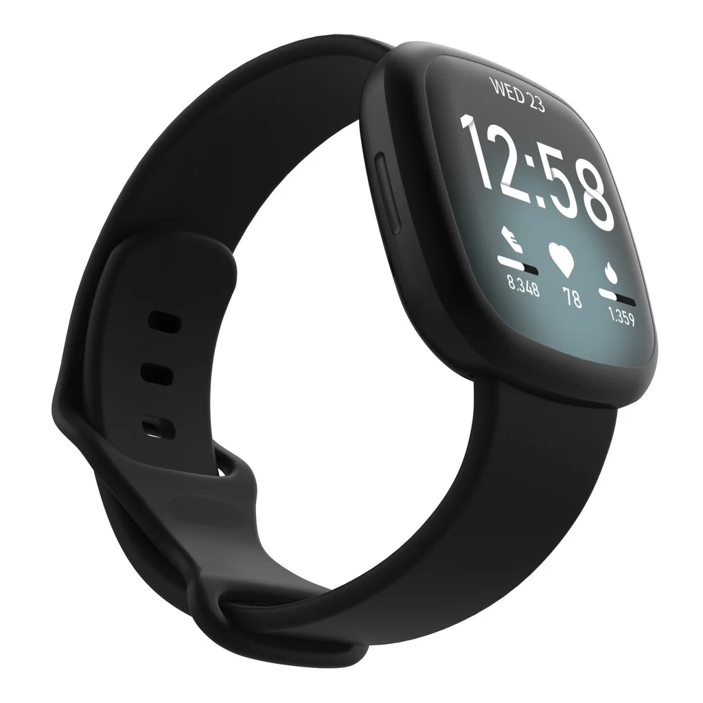 Мягкий силиконовый ремешок для часов для Fitbit Versa 3 4 Sense 2, сменный браслет-браслет