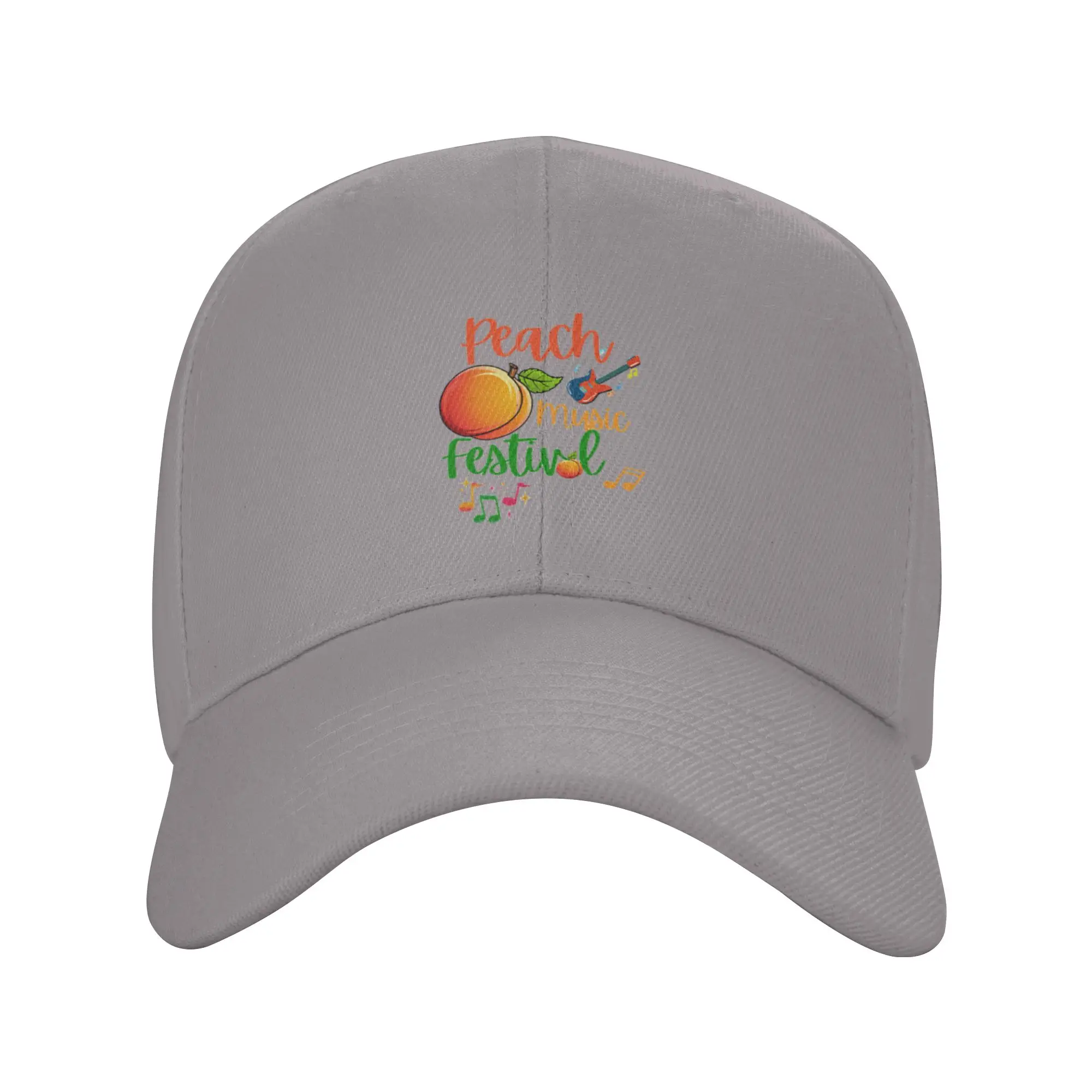 Hot Sale Summer Camp Music Festival 3 Baseball Cap  One Size Fits All Cap Women's  Short Trip Cap Women's