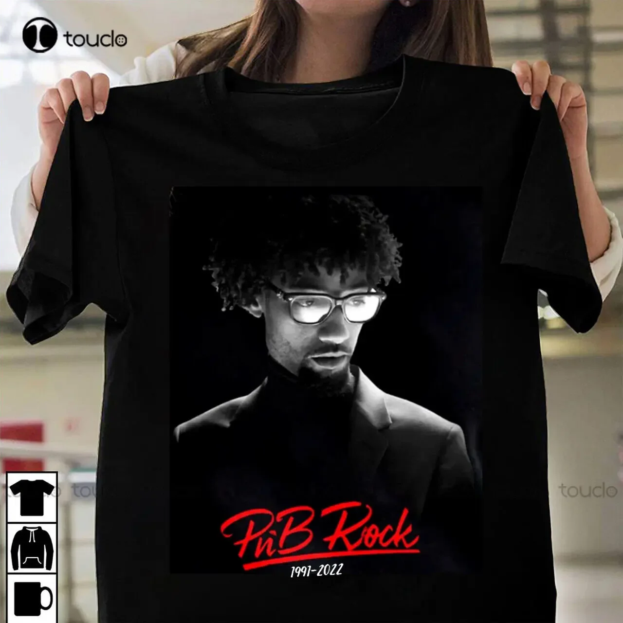 Rip Pnb Rock 1991-2022 Unisex T-Shirt S-5Xl Rest In Peace Rapper Thank You New! Golf Shirts For Men Commemorative Tee Shirt