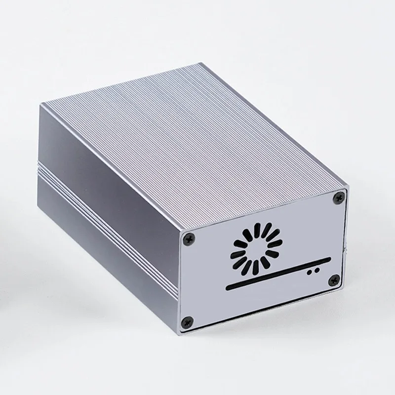 Boîtier en métal pour Raspberry Pi 4 modèle B, ventilateur de refroidissement puissant intégré, coque en alliage d'aluminium