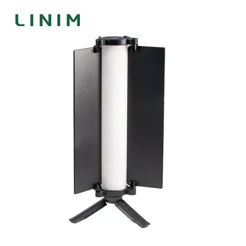B15 RGB Photography Lighting Video Light Stick Wand With Tripod Stand Party Colorful LED Tube Lamp Fill Light with Barndoors