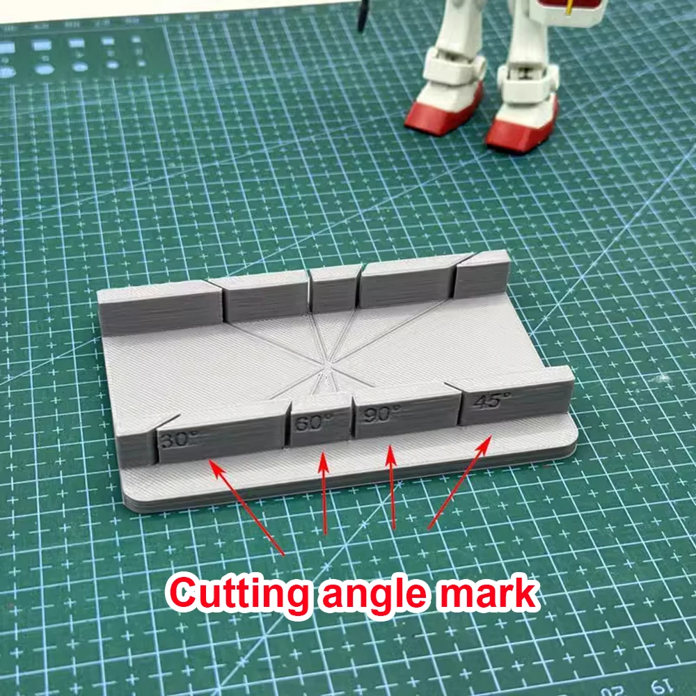 1PC Model Craft Tools Multi-Angle Cutting Aid 30°/45°/60°/90° Angle Cutting Fixer Model Tools Diorama Kit Modeling Hobby Making
