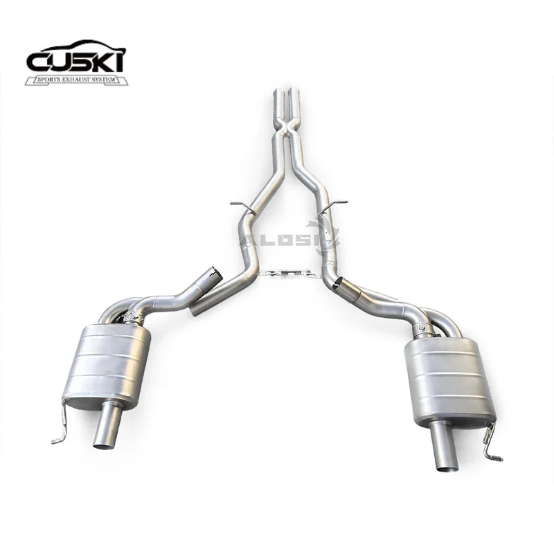 

Высокопроизводительные выхлопные компоненты, подходящие для Mercedes Benz CLS400 W218 3.5 2012-2018, задний выпускной клапан из нержавеющей стали