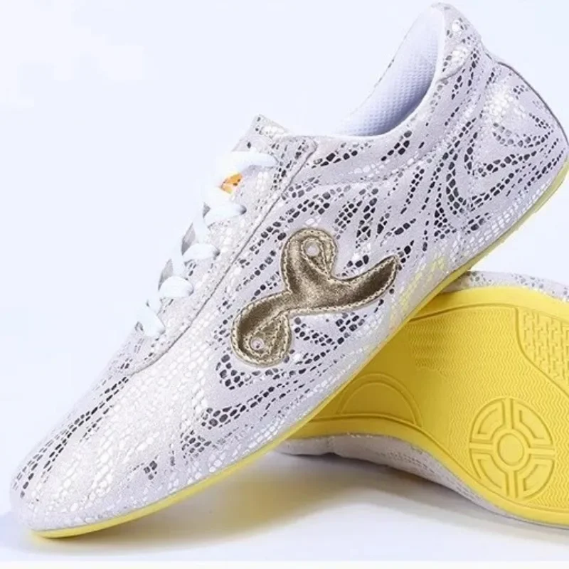 Professional Taiji Shoes for Men Women Comfortable Wushu Shoe Unisex Brand Designer Martial Arts Shoes Couples Non-Slip Gym Shoe