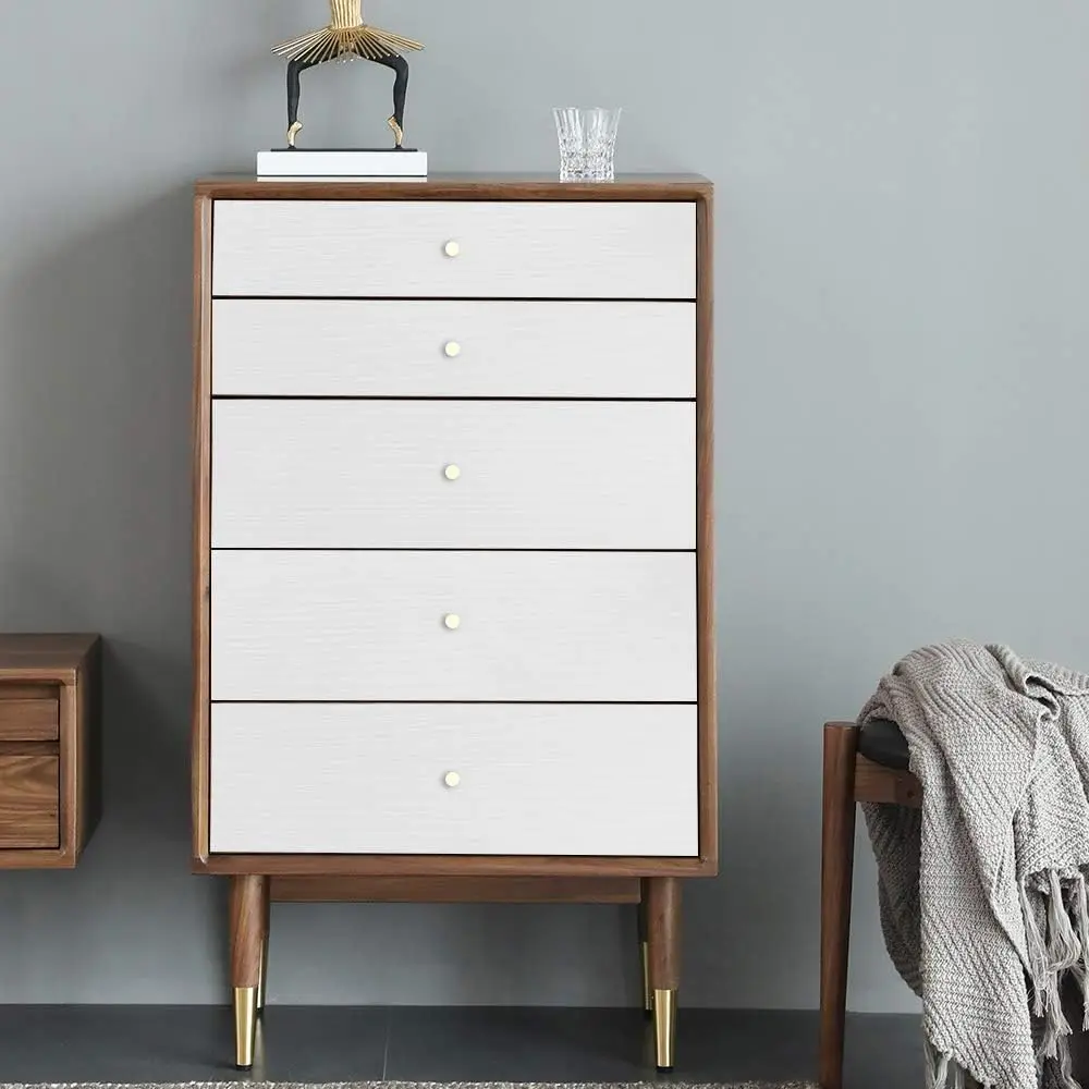 55 cm Holzmaserungsaufkleber, selbstklebende, hochwertige Tapete, geeignet für Küchenarbeitsplatten, Schränke, Tische, Wände, Renovierung – Detail 7