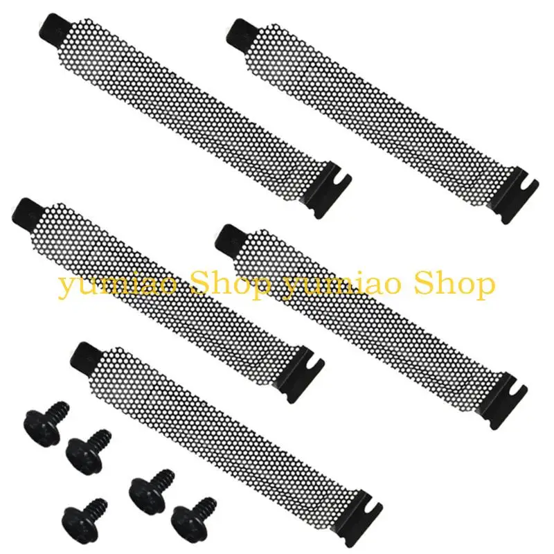 587b-5pcs-pci-cover-cover-count-sleep-dust-filter-blanting-plate-plate-covers-для-компьютерного-корпуса-с-винтами