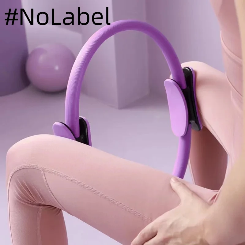 NoneLabelCollection Yoga Fitness Ring Circle Pilates Women Exercise Home Resistance elasticity Gym Workout Pilates Accessories