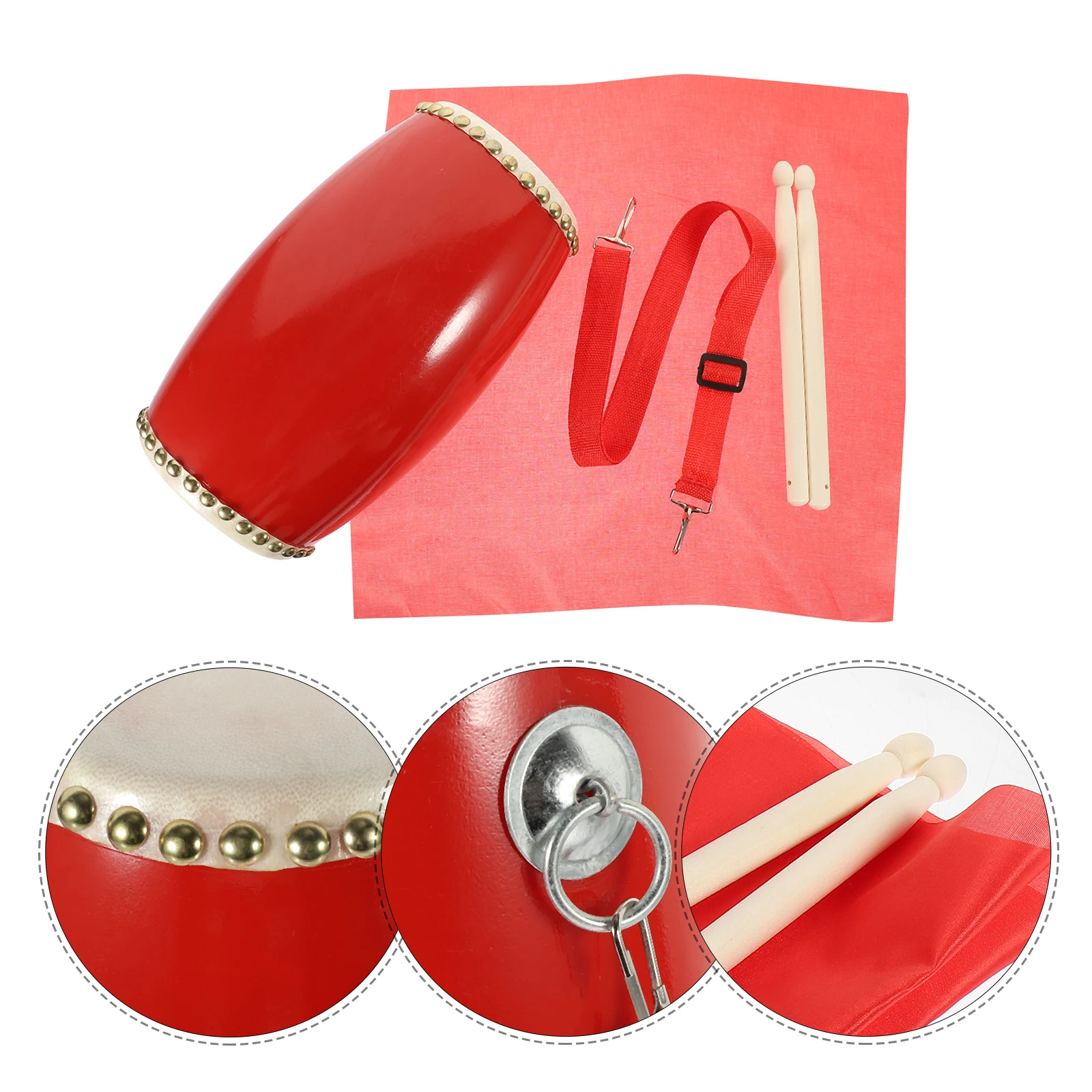 

Waist Drum Toys Percussion Instrument Musical Instruments for Adults Drums Aldult Chinese Hand Toddler