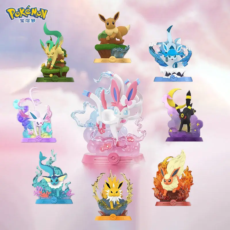 

Новое, оригинальное приключение с веселыми покемонами! Набор фигурок Fairy Eevee: полный комплект фигурок/кукол/аниме-аксессуаров для рабочего стола