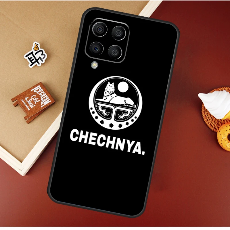 Chechnya Chechen Flag For Samsung Galaxy M31 M51 M21 M11 M20 M13 M33 M53 M52 M32 M12 M14 M34 M54 M55 M15 Case