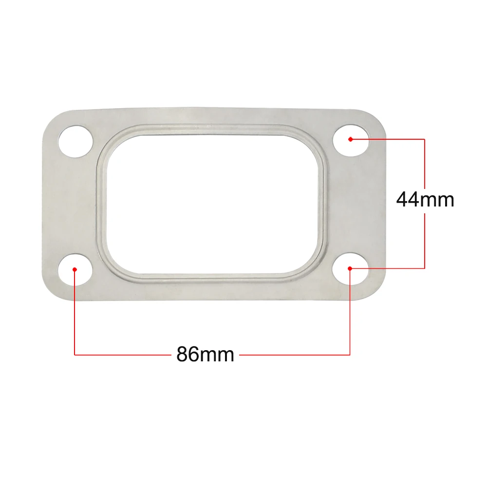 WLR - 1 PCS T3 T34 T35 T38 GT35 GT35R Turbo Turbine Inlet Manifold Gasket 304 Stainless Steel Car Turbo Accessories WLR4801