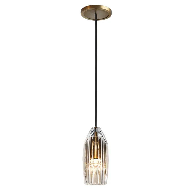 

Restaurant chandelier, modern minimalist dining table bar table office living room led strip designer, lighting