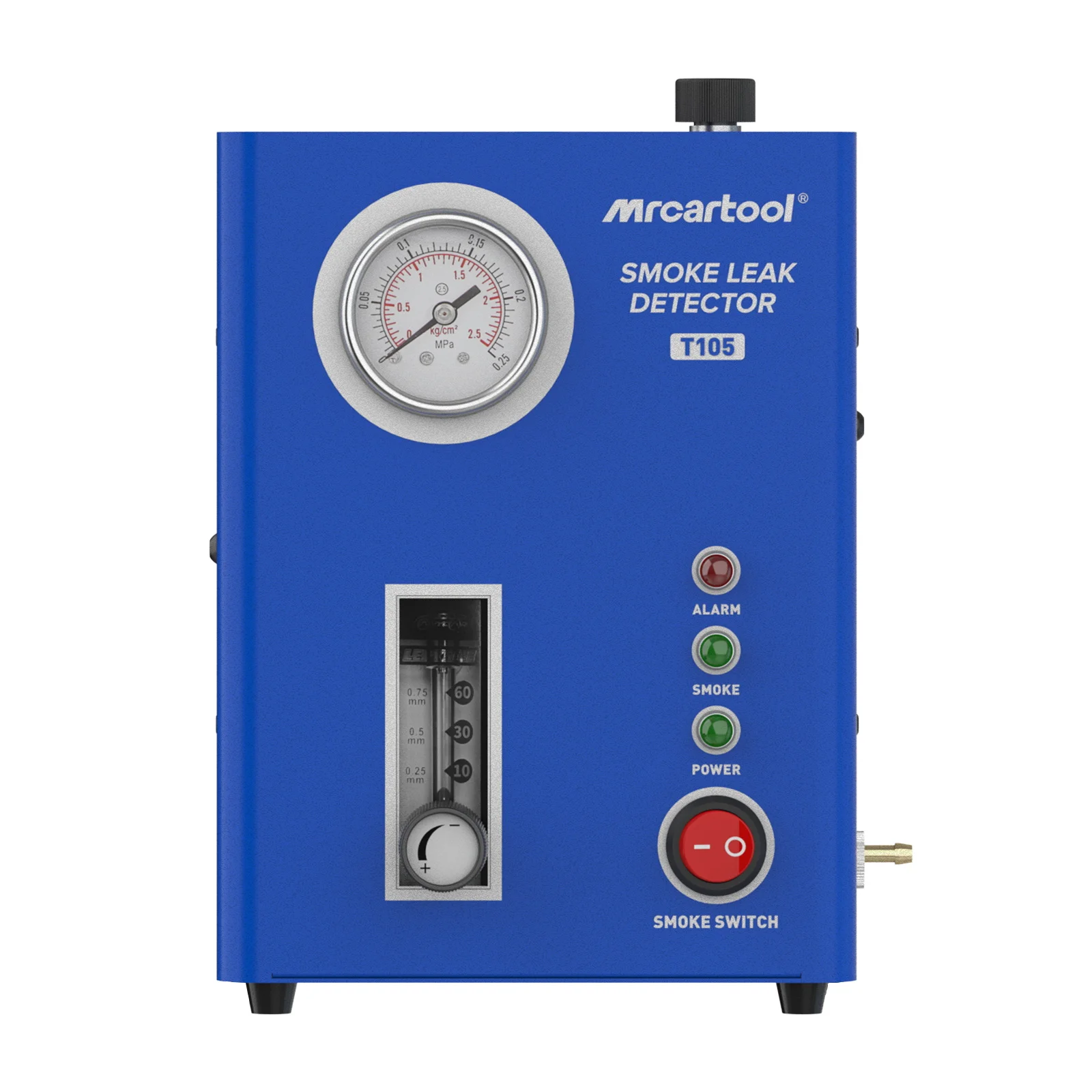 MR CARTOOL T105 سيارة آلة لصنع الدخان كاشف تسرب EVAP الأنابيب محلل تسرب المدمج في مضخة هواء PK AUTOOL SDT203 #2