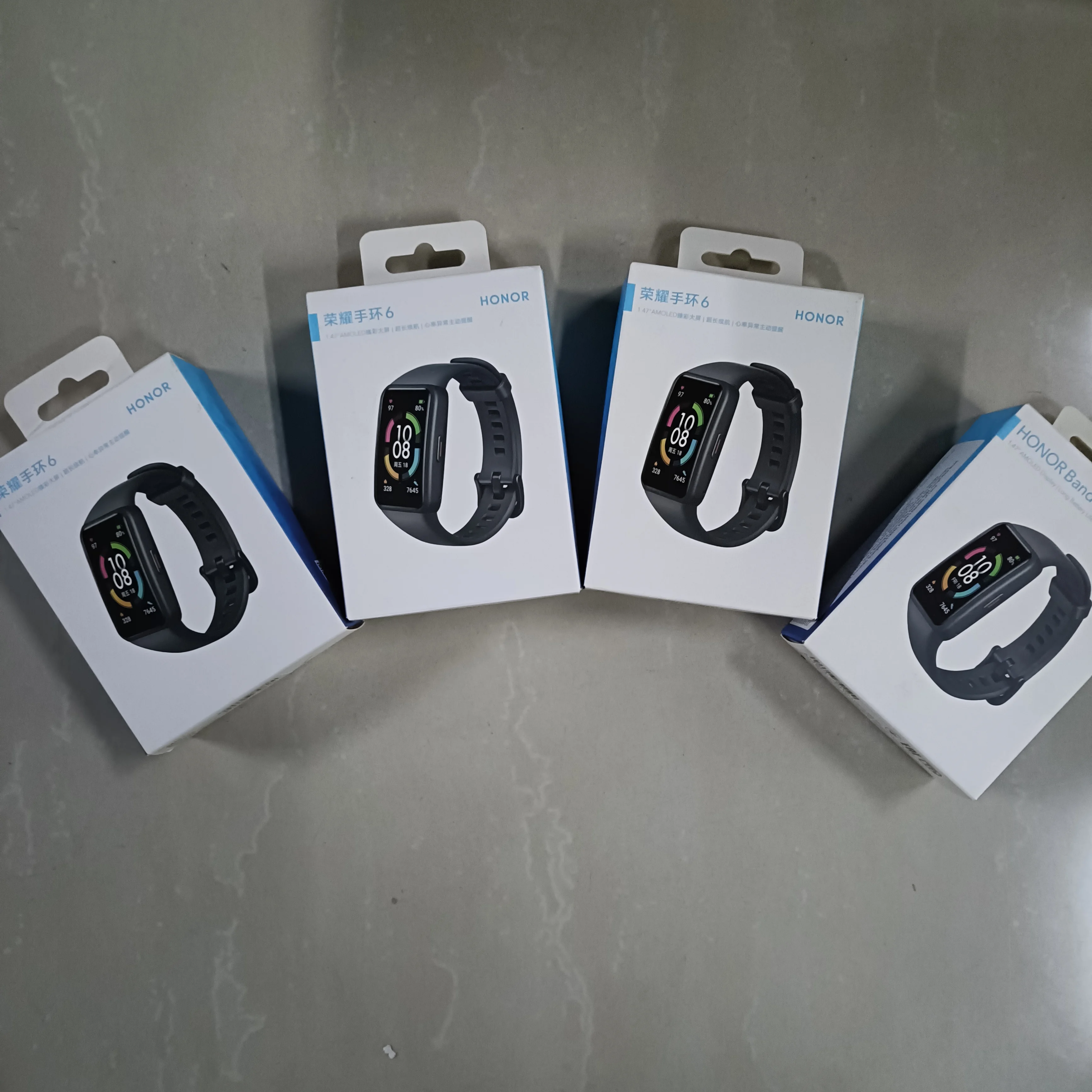 

Honor Band 6 SpO2 Smart Wristband Full Screen 1.47" AMOLED Color Swim Heart Rate Female cycle management for huawei 6 xiaomi 6