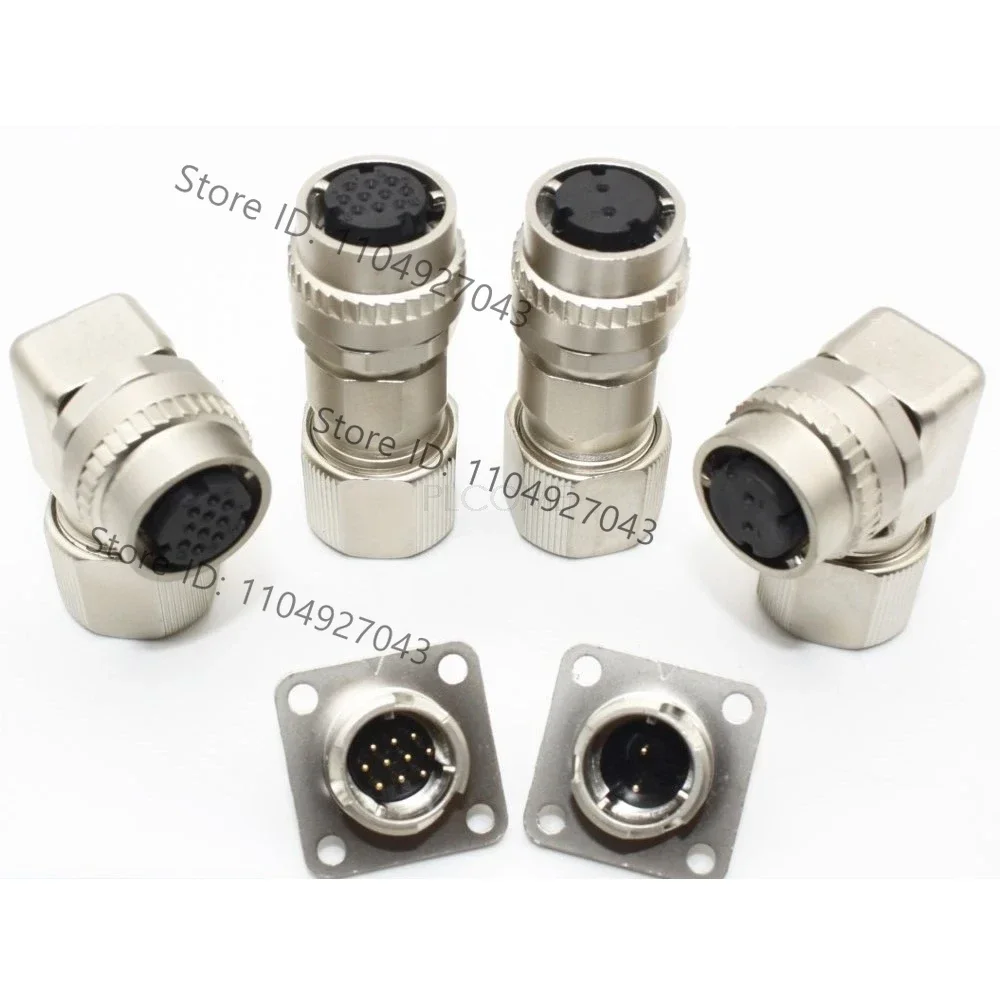 Aviation Plug CM10-SP10S AP10S R10P SP2S AP2S R2P Brake Socket For Yaskawa Mitsubishi Servomotor Encoder